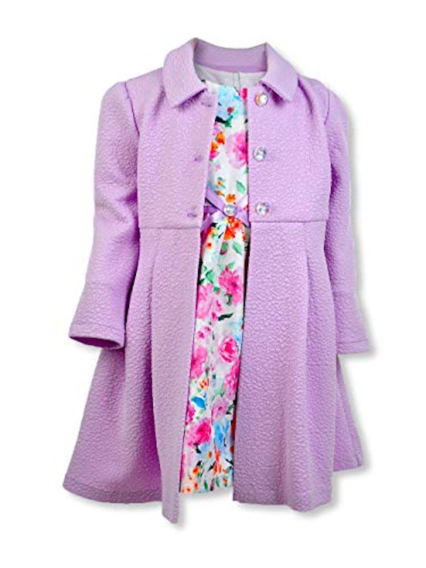 Bonnie Jean Coat and Dress Set