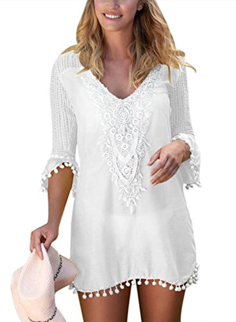 BLENCOT Tassel Swimsuit Cover Up