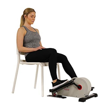 Sunny Health & Fitness Magnetic Under Desk Elliptical Foot Pedal Exerciser