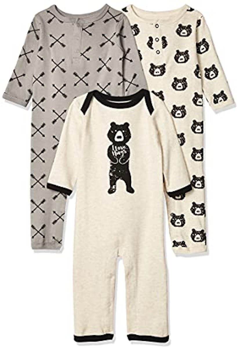 Yoga Sprout Unisex Baby Cotton Coveralls