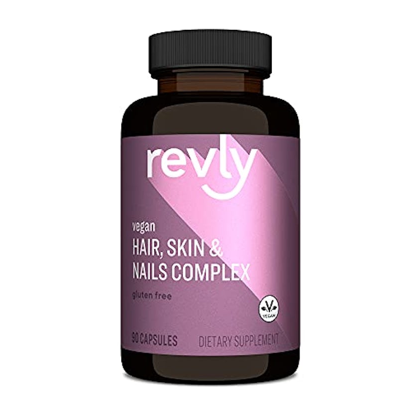 Revly Vegan Hair, Skin, & Nails Complex with Biotin