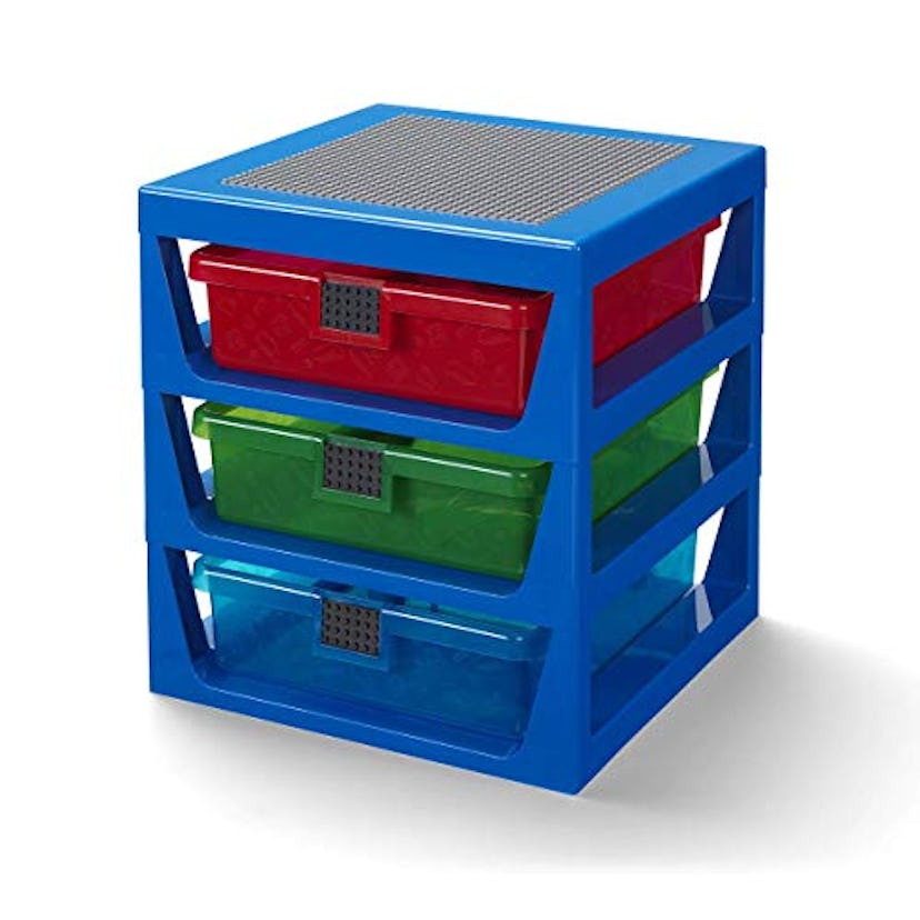 LEGO 3-Drawer Storage Rack