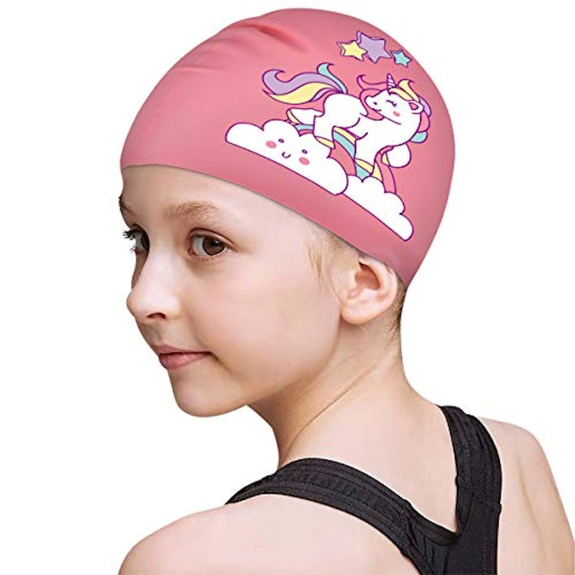 FUNOWN Kids' Swim Cap