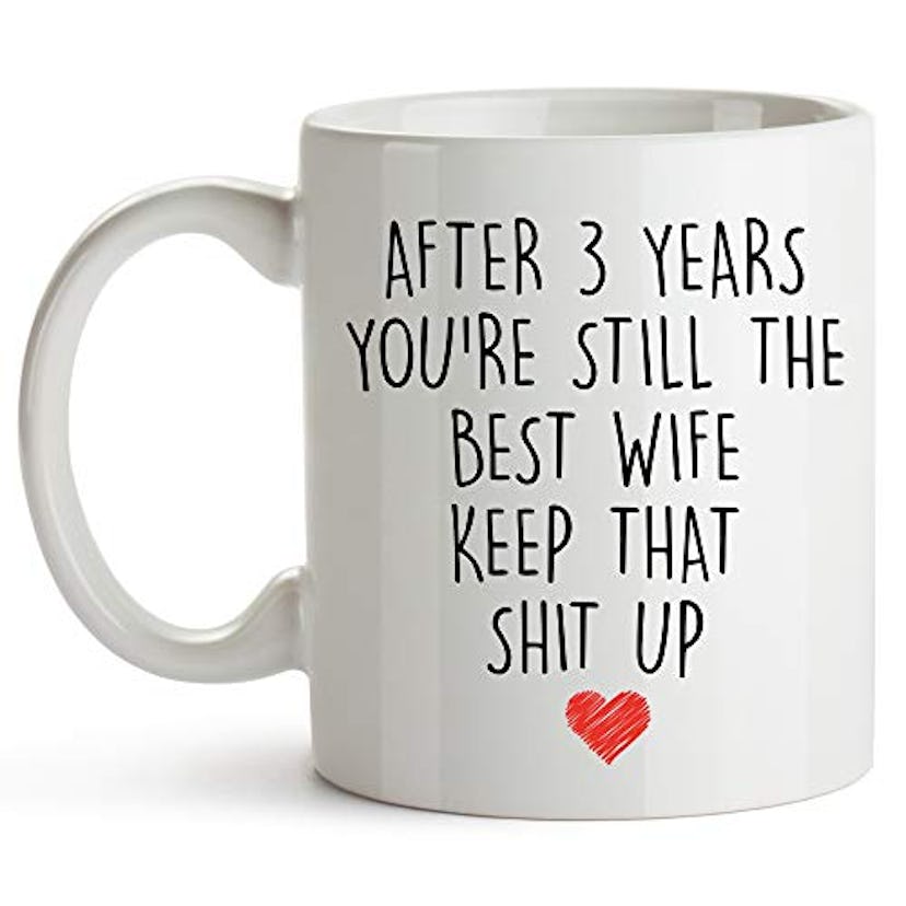 YouNique Designs 3 Year Anniversary Mug