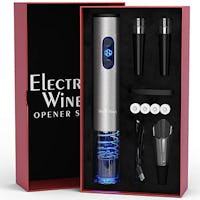 Electric Wine Opener Set with Charger and Batteries