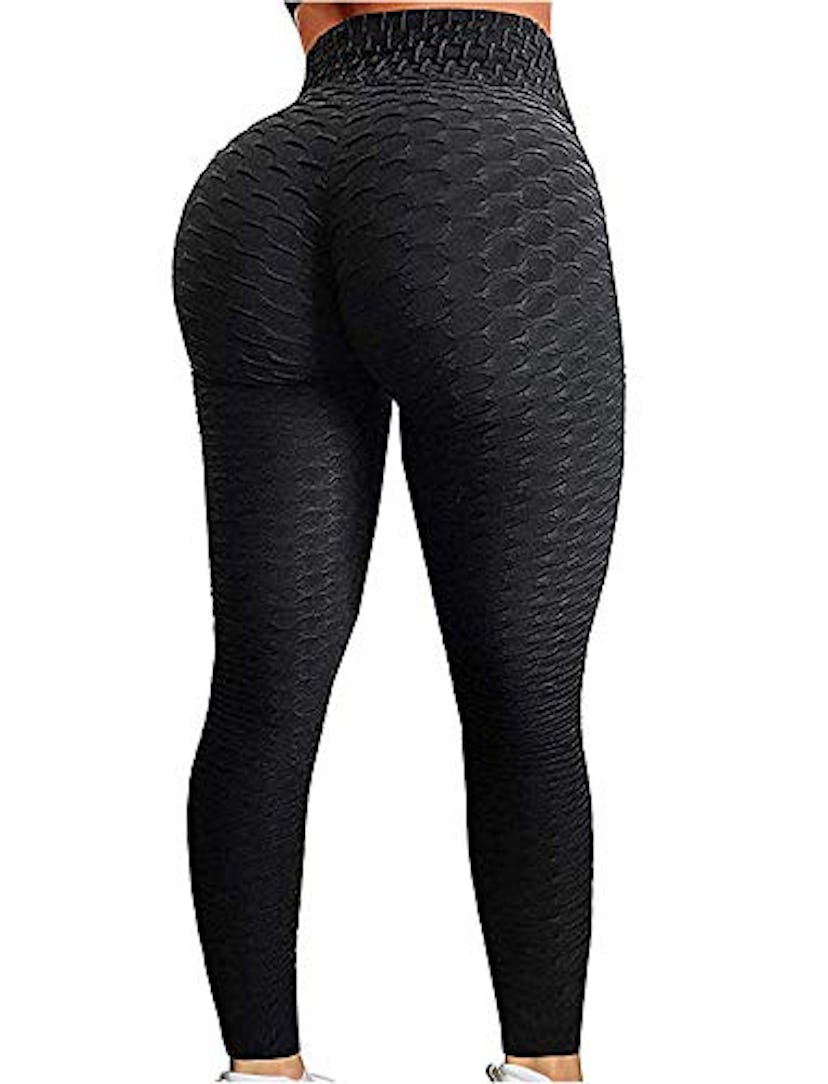 SEASUM Women's High Waist Yoga Pants Tummy Control Slimming Booty Leggings