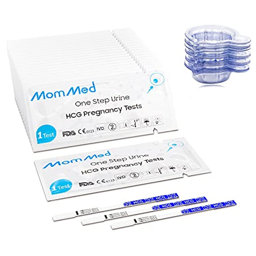 MomMed Pre-Packaged Pregnancy Test Strips, 20-Count