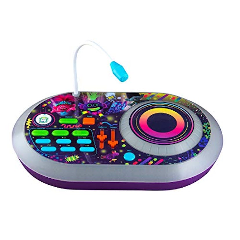 eKids Trolls World Tour DJ Trollex Party Mixer Turntable