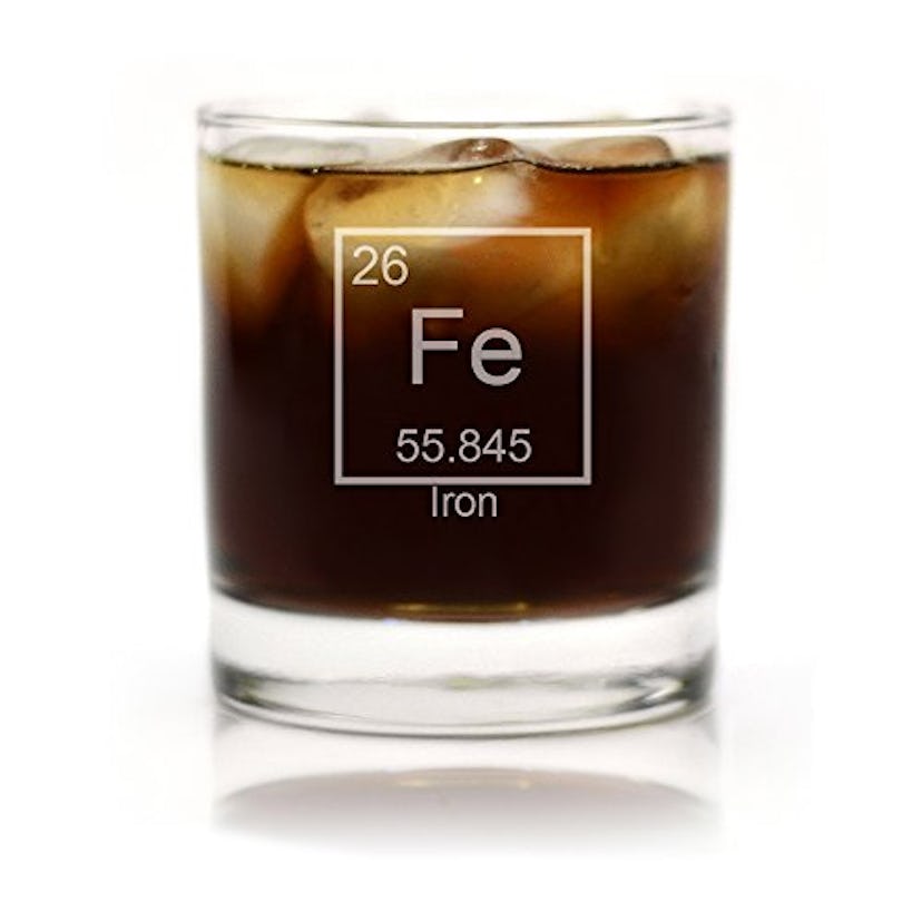 Glass With a Twist Engraved Periodic Table Glass