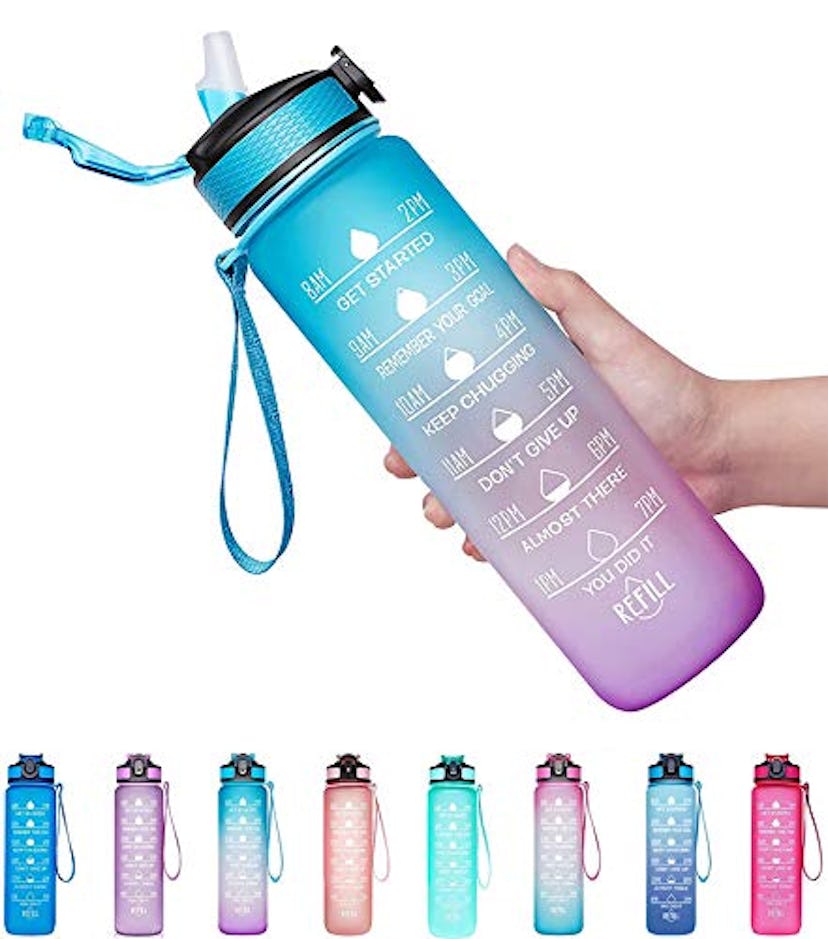 Time Marker Water Bottle