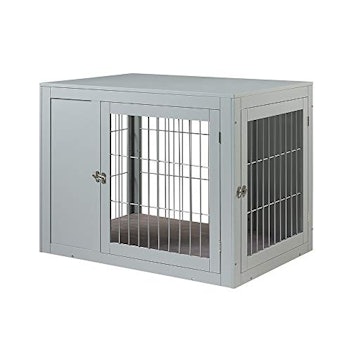 unipaws Furniture Style Dog Crate End Table
