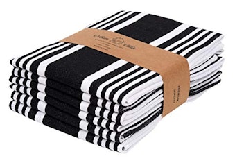 Urban Villa Black & White Kitchen Towels
