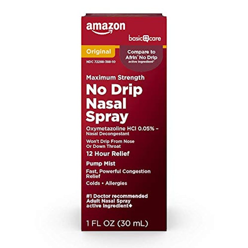 Amazon Basic Care No Drip Nasal Spray