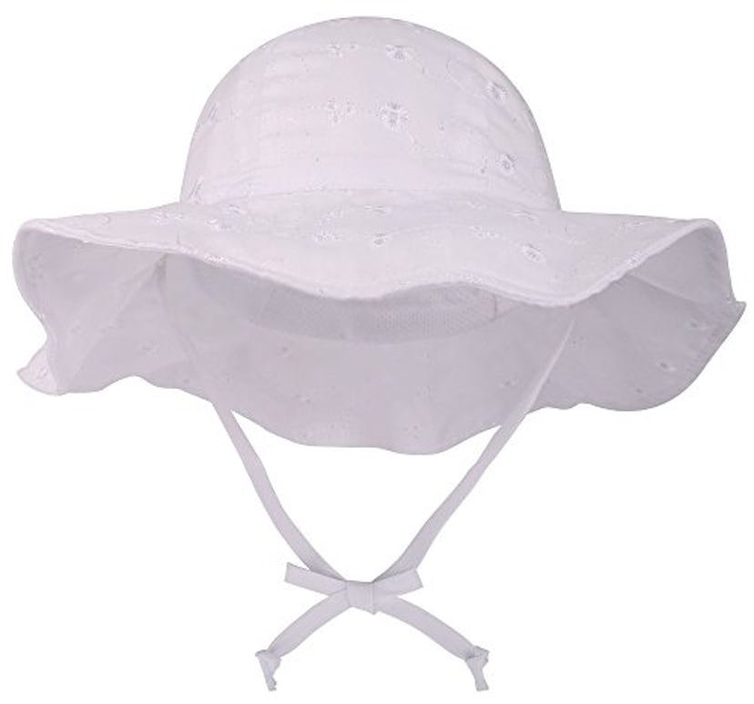 SimpliKids UPF 50+ UV Ray Sun Protection Wide Brim Baby Sun Hat