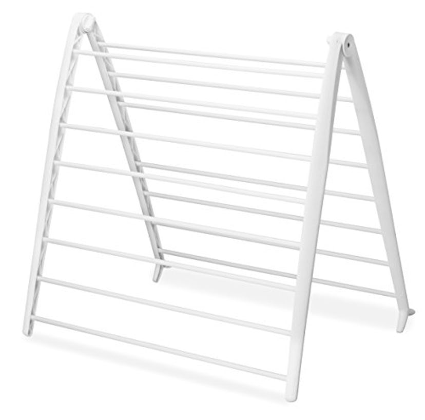 Whitmor Folding White Spacemaker Drying Rack