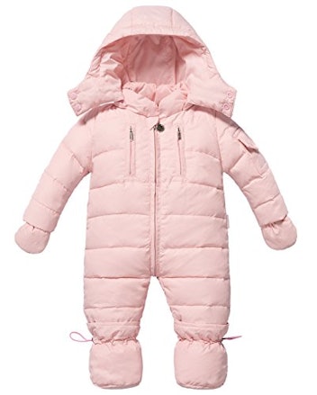 ZOEREA Infant & Baby Hooded Down Snow Suit