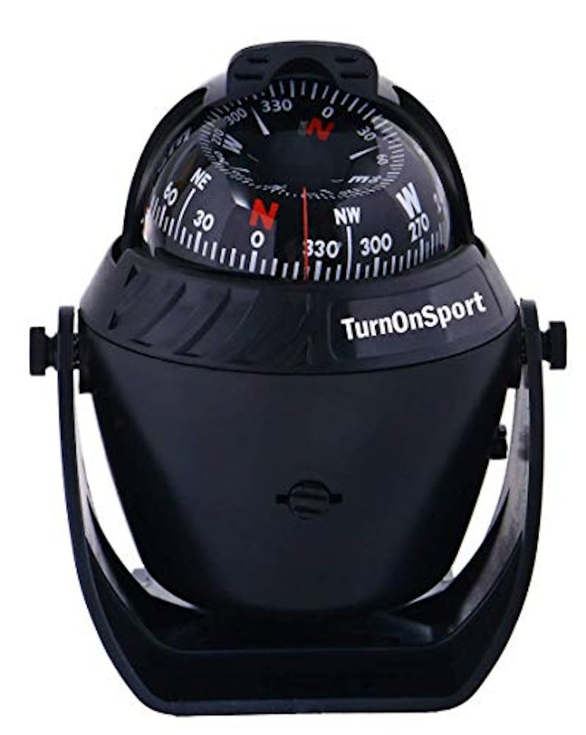 TurnOnSport Boat Compass Dash Mount Flush