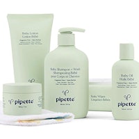Pipette Baby Essentials Baby Wash and Moisturize Kit with Renewable Plant-Derived Squalane