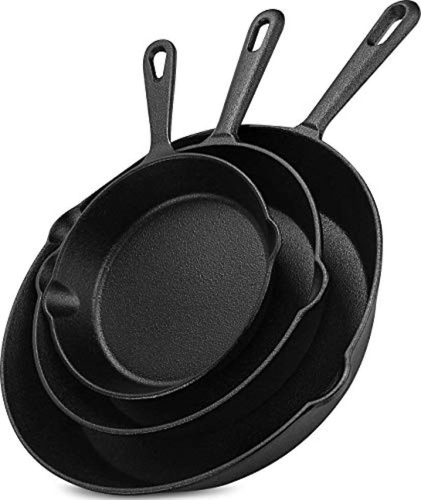 Utopia Kitchen Cast Iron Skillet Set