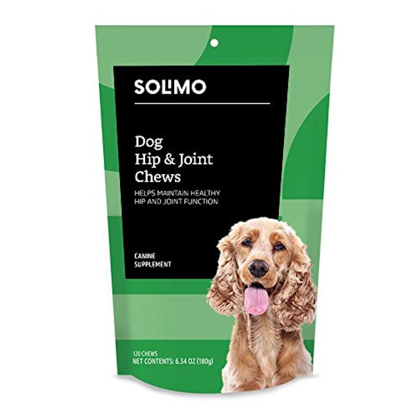 Solimo Dog Hip and Joint Supplement Soft Chews, 120 Count