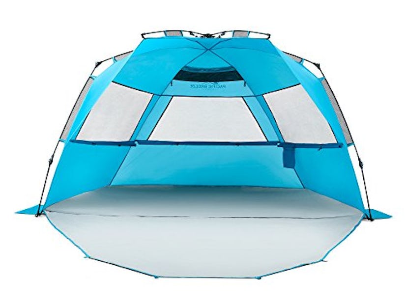 Pacific Breeze Easy Setup Beach Tent Deluxe 