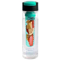 Savvy Infusion Flip Top Fruit Infuser Water Bottle 