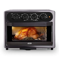 DASH Chef Series 7 in 1 Convection Toaster Oven Cooker, Rotisserie + Electric Air Fryer