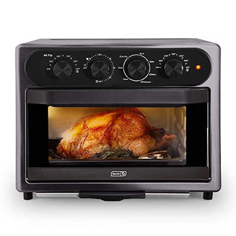 DASH Chef Series 7 in 1 Convection Toaster Oven Cooker, Rotisserie + Electric Air Fryer