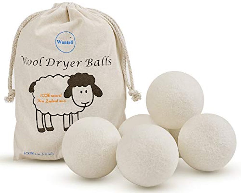 Wool Dryer Balls 6-Pack XL Laundry Dryer Balls