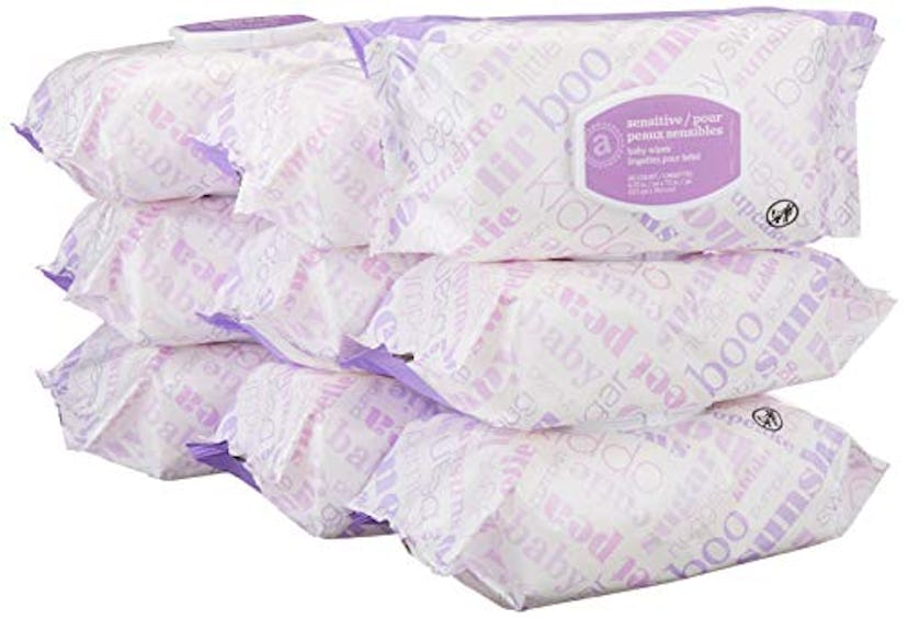 Amazon Elements Baby Wipes, Sensitive, 720 Count