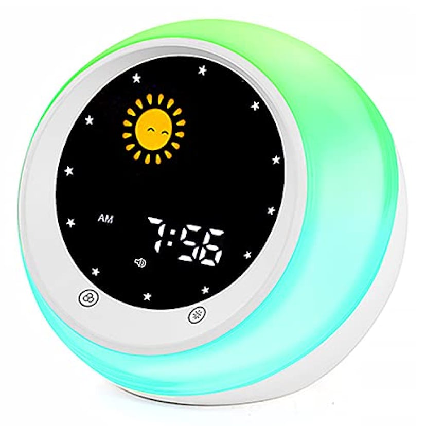 I-Code Sun & Moon Rise Kids Alarm Clock