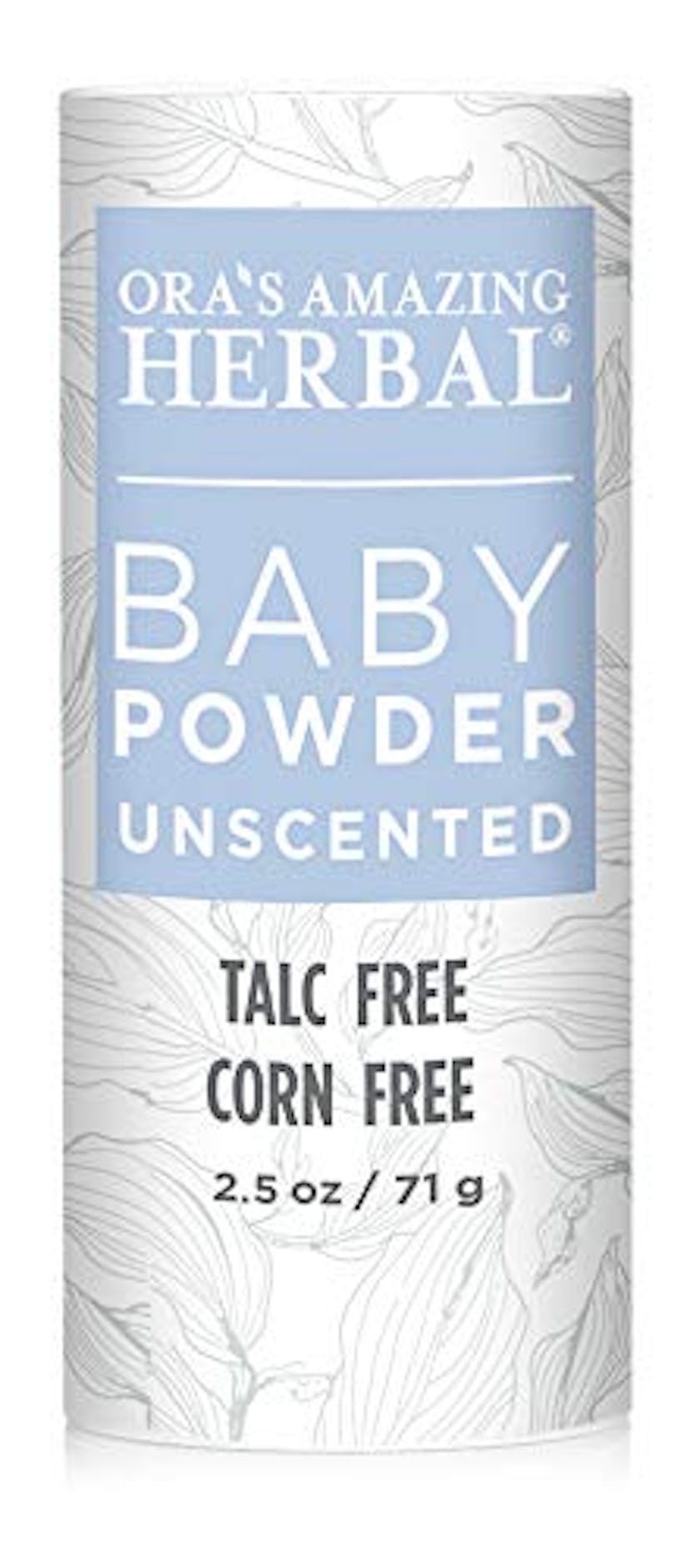 Ora’s Amazing Herbal Unscented Baby Powder