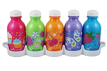 Reduce WaterWeek Kids Water Bottles for School, 5-Pack