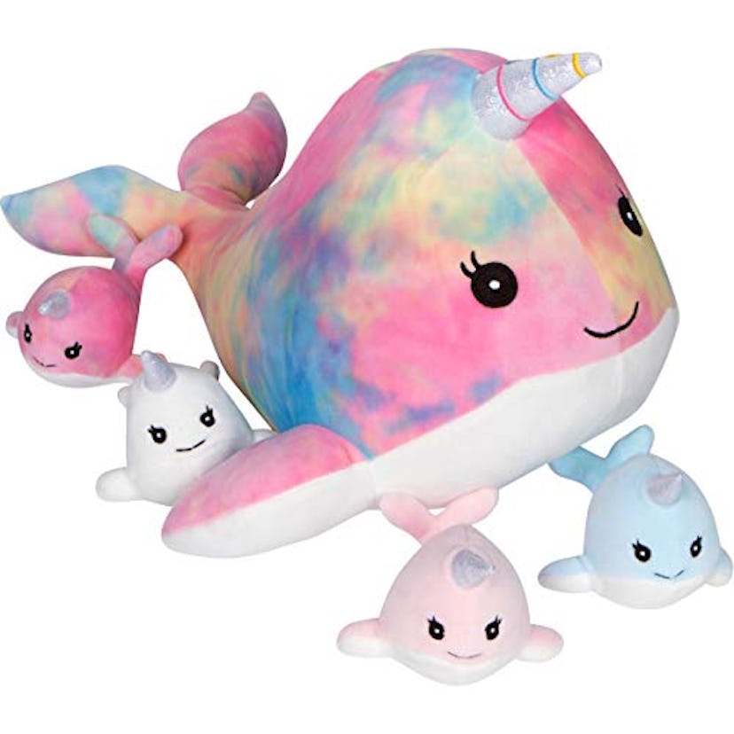 Snugababies Narwhal Mama and Babies