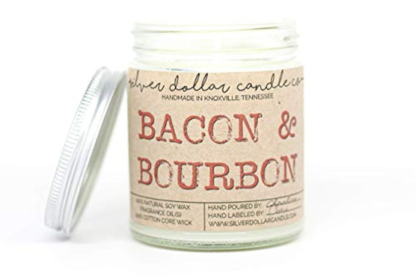 Silver Dollar Candle Co. Bacon & Bourbon Man Candle