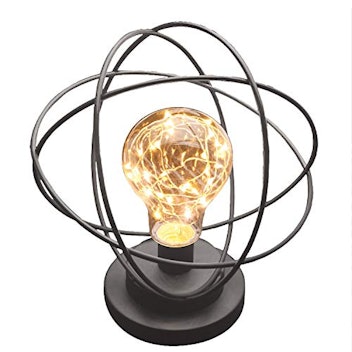Atomic Age Led Metal Accent Light