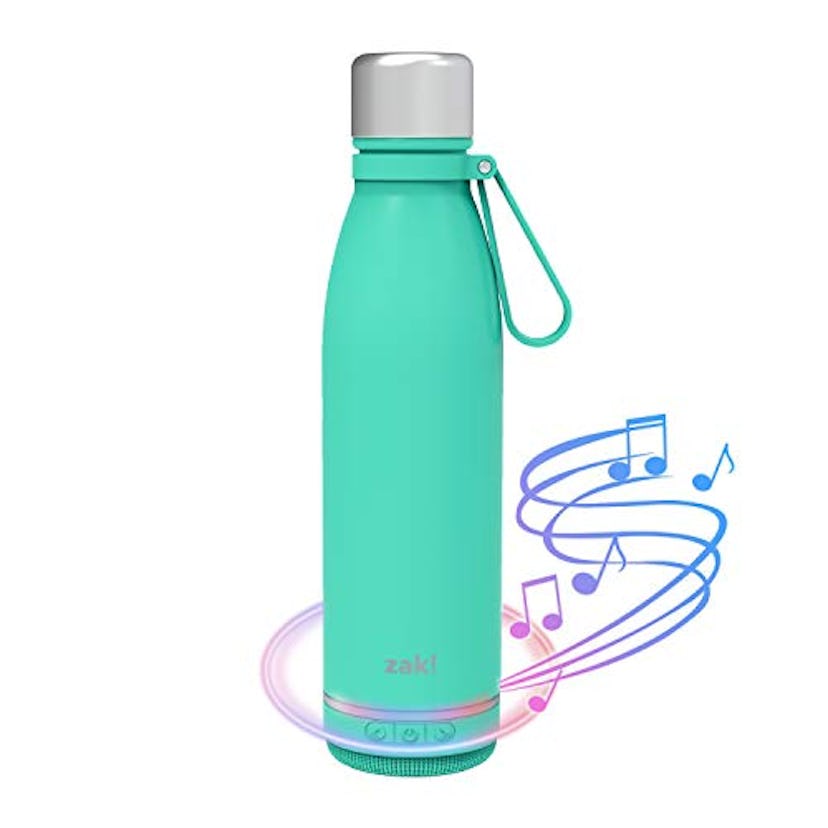 Zak Designs Bluetooth Smart Stainless Steel Water Bottle