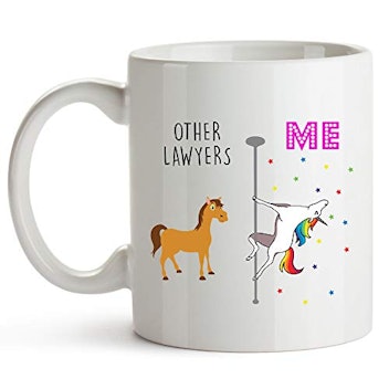 Unicorn Mug for Lawyers