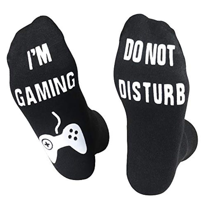 Do Not Disturb I'm Gaming Socks