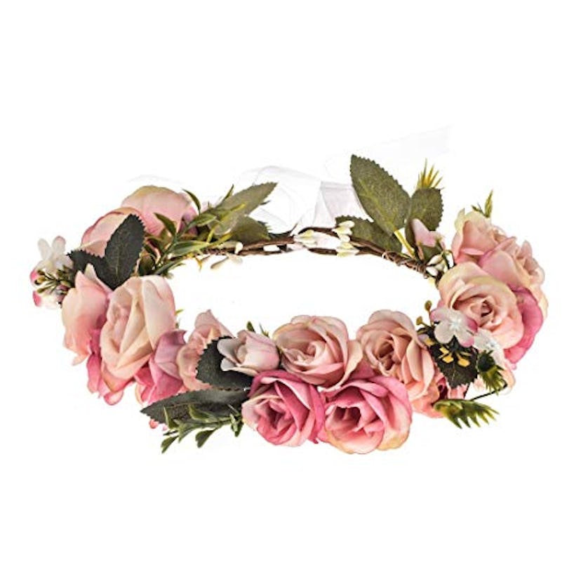 Vividsun Adjustable Flower Crown Floral Headpiece