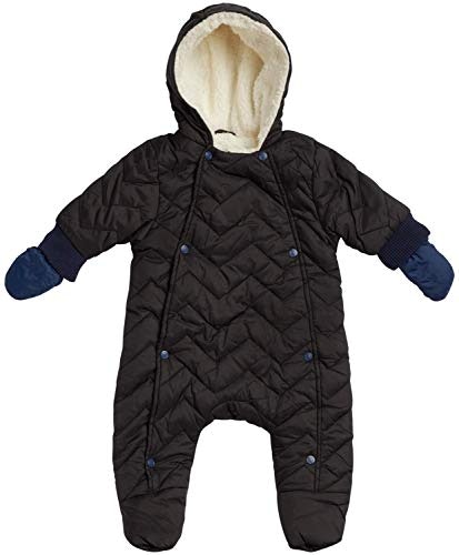 Fully Sherpa Fur Lined Newborn and Infant Urban Republic Baby Boys Snowsuit Winter Pram 