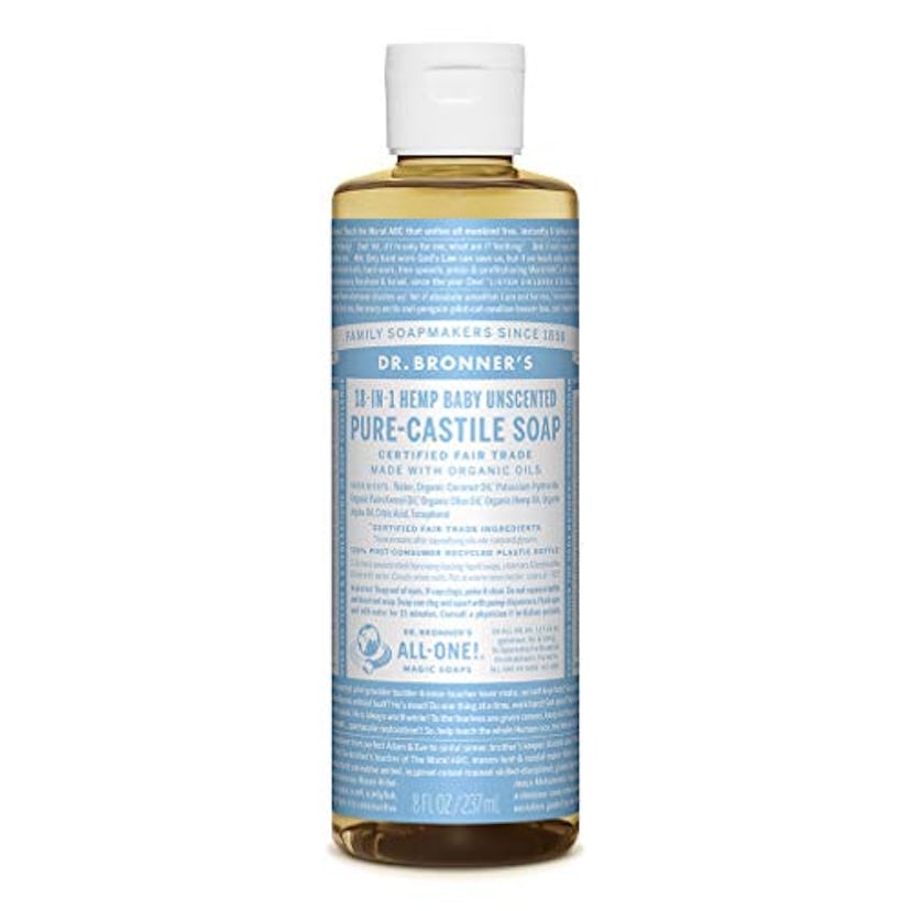 Dr. Bronner's Hemp Baby Unscented Pure-Castile Soap