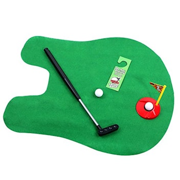 HuoBi Golf Toy Set Toilet Game Golf Toy