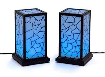 Set of Two Connected Friendship Lamps