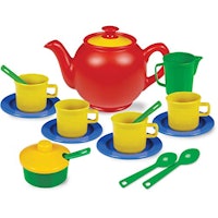 Kidzlane Plastic Play Tea Set