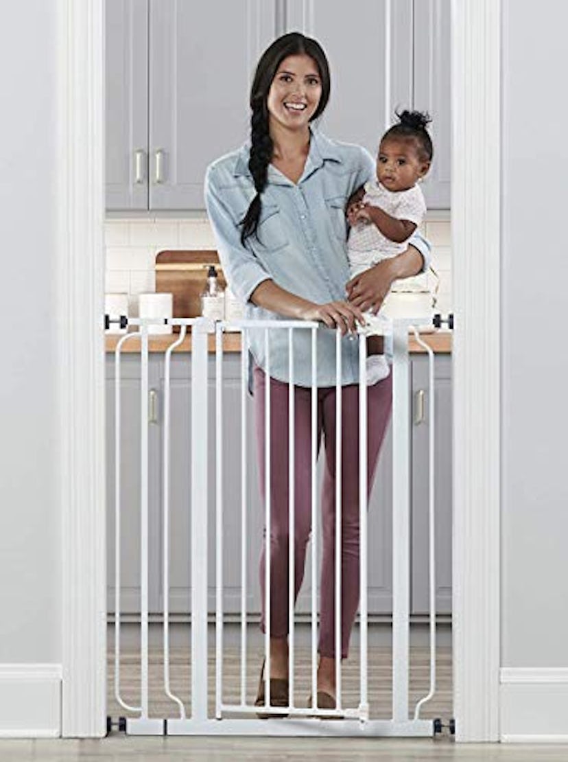 Regalo Easy Step Extra Tall Walk Thru Baby Gate