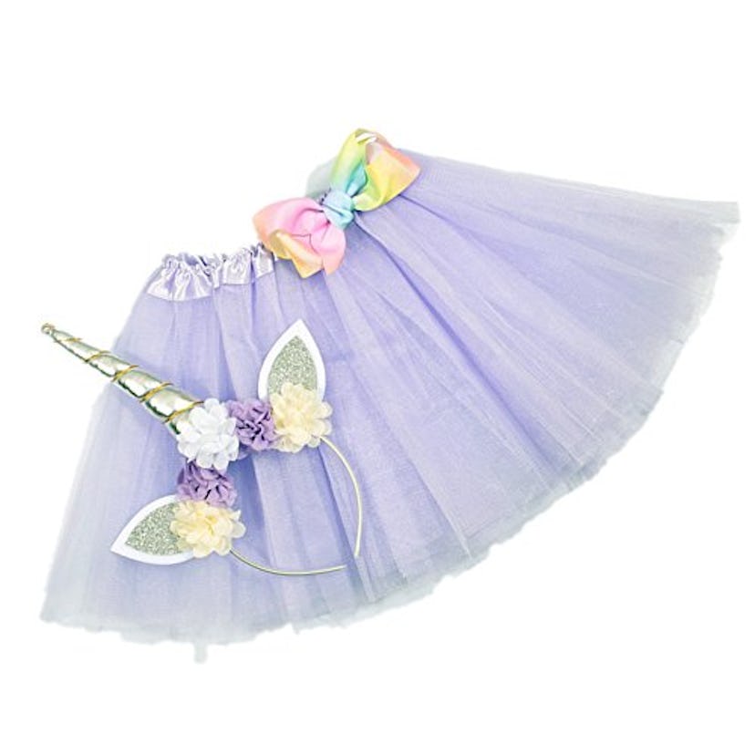 Nishine Unicorn Skirt & Headband Set