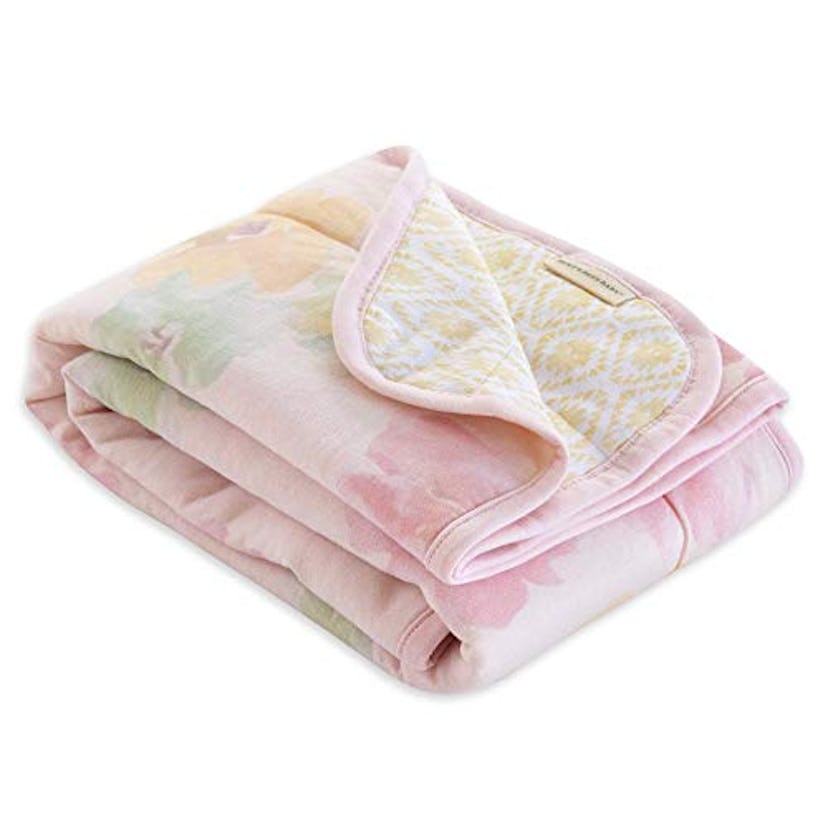 Burt's Bees Baby Organic Reversible Stroller Blanket