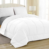 Equinox All-Season White Quilted Comforter 