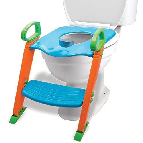 Folding Baby Child Potty Toilet Seat Step Trainer Ladder Sturdy Safety Anti-skip 
